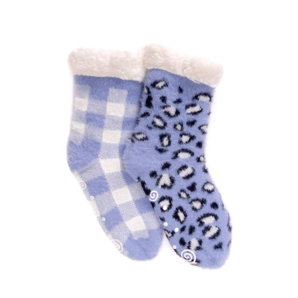 Muk Luks Cabin Cozy Sock, 2pk